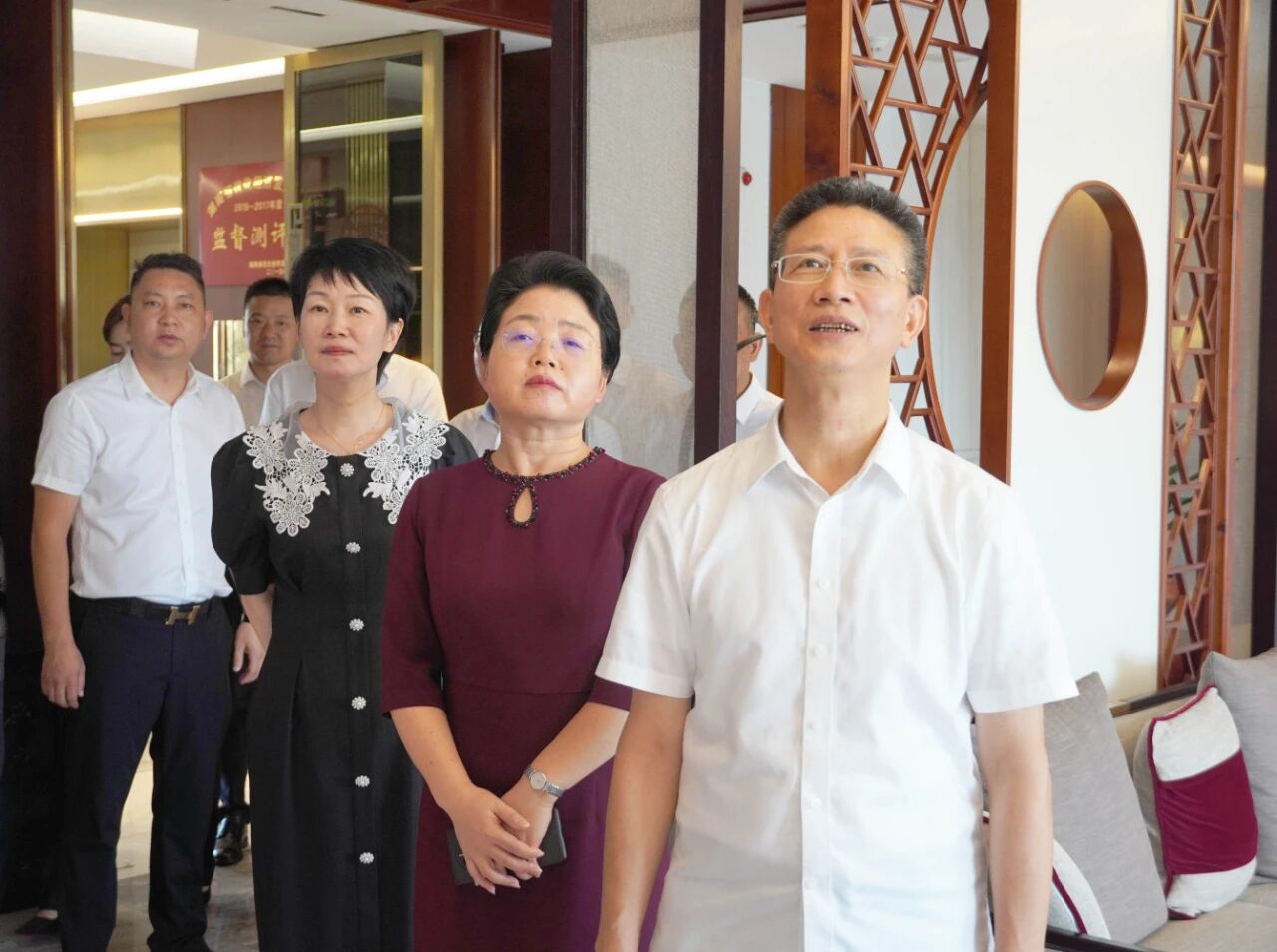 湖南省委统战部副部长符俊根莅临邵阳市创业商会调研